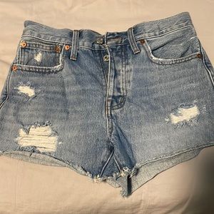 Madewell relaxed denim shorts